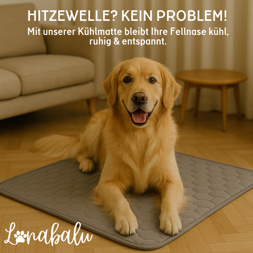 QuickCool™ Pro - Die innovative Kühlmatte für Hunde
